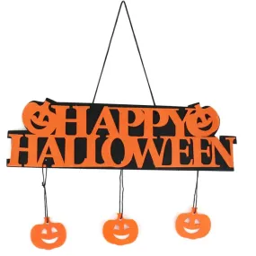 New HAPPY HALLOWEEN Hanging Window Decoration Hanging Strips