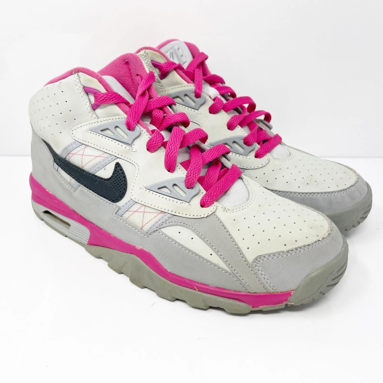 Nike Girls Trainer SC 580786-001 Gray Basketball Shoes Sneakers Size 7Y