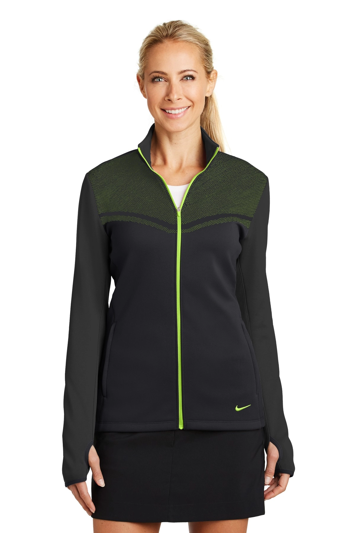 Nike Golf 779804  Ladies Therma-FIT Hypervis Full-Zip Jacket SKU: 779804