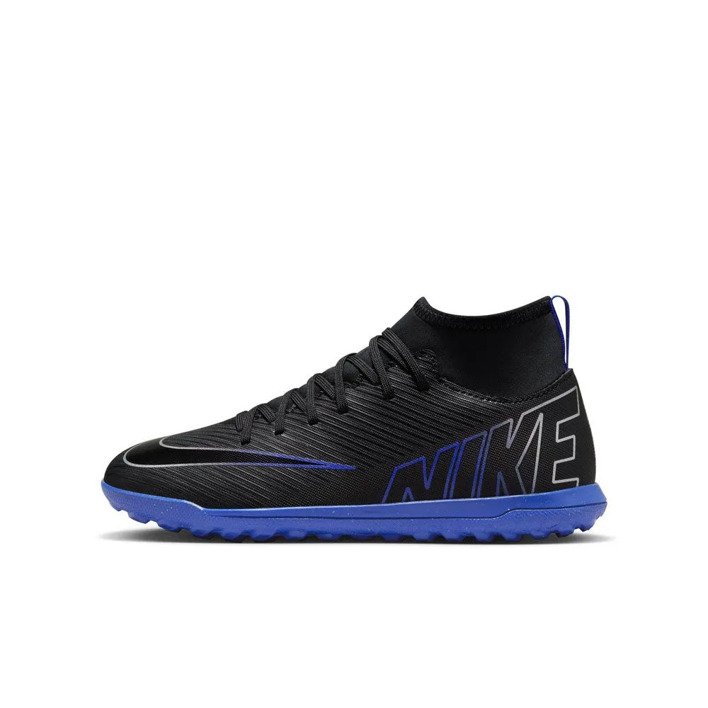 Nike Junior Mercurial Superfly 9 Club TF Soccer Shoes | Black Pack