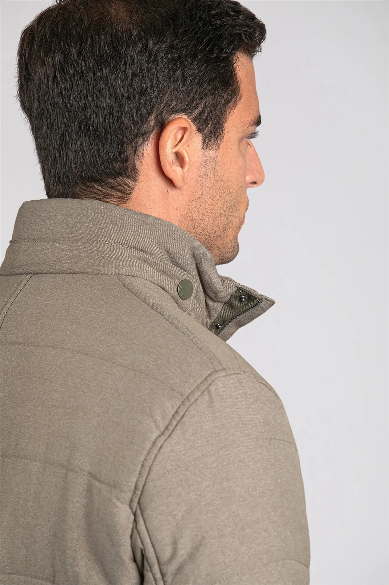 Olive Full Zip Jacket