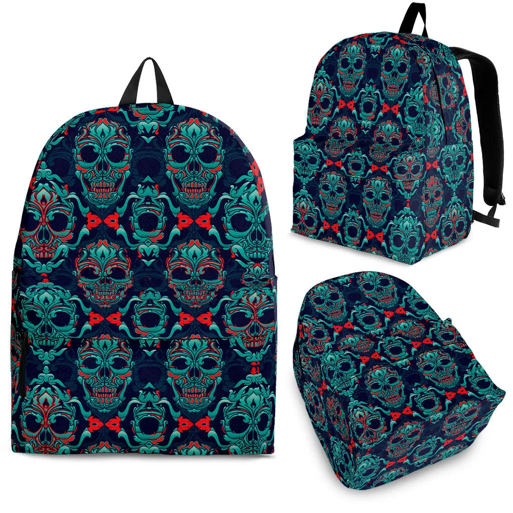 Ornamental Sugar Skull Backpack