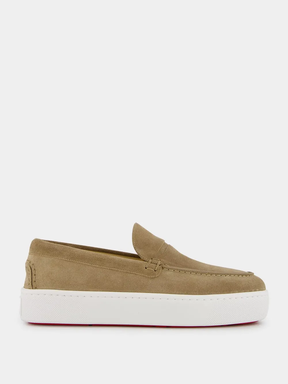 Paqueboat Beige Boat Sneakers