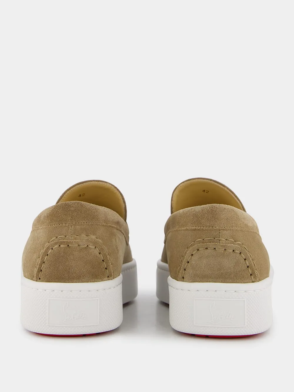 Paqueboat Beige Boat Sneakers