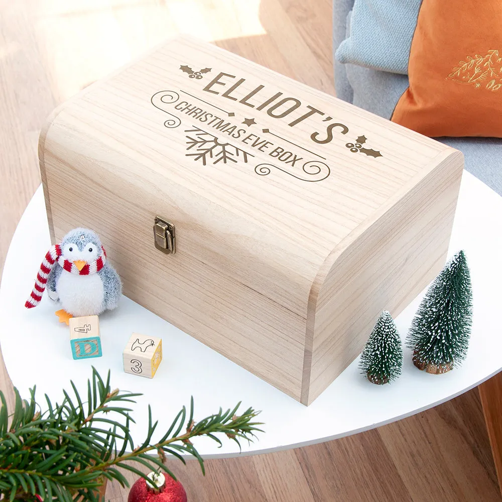 Personalised Christmas Eve Chest