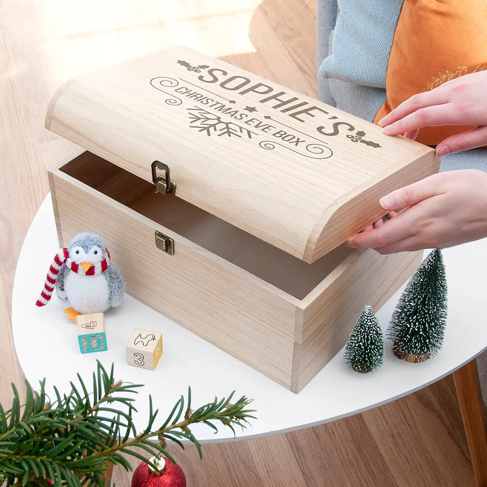 Personalised Christmas Eve Chest