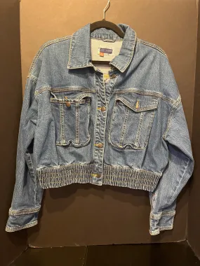 Pilcro Denim Scrunched Jacket - Size Medium