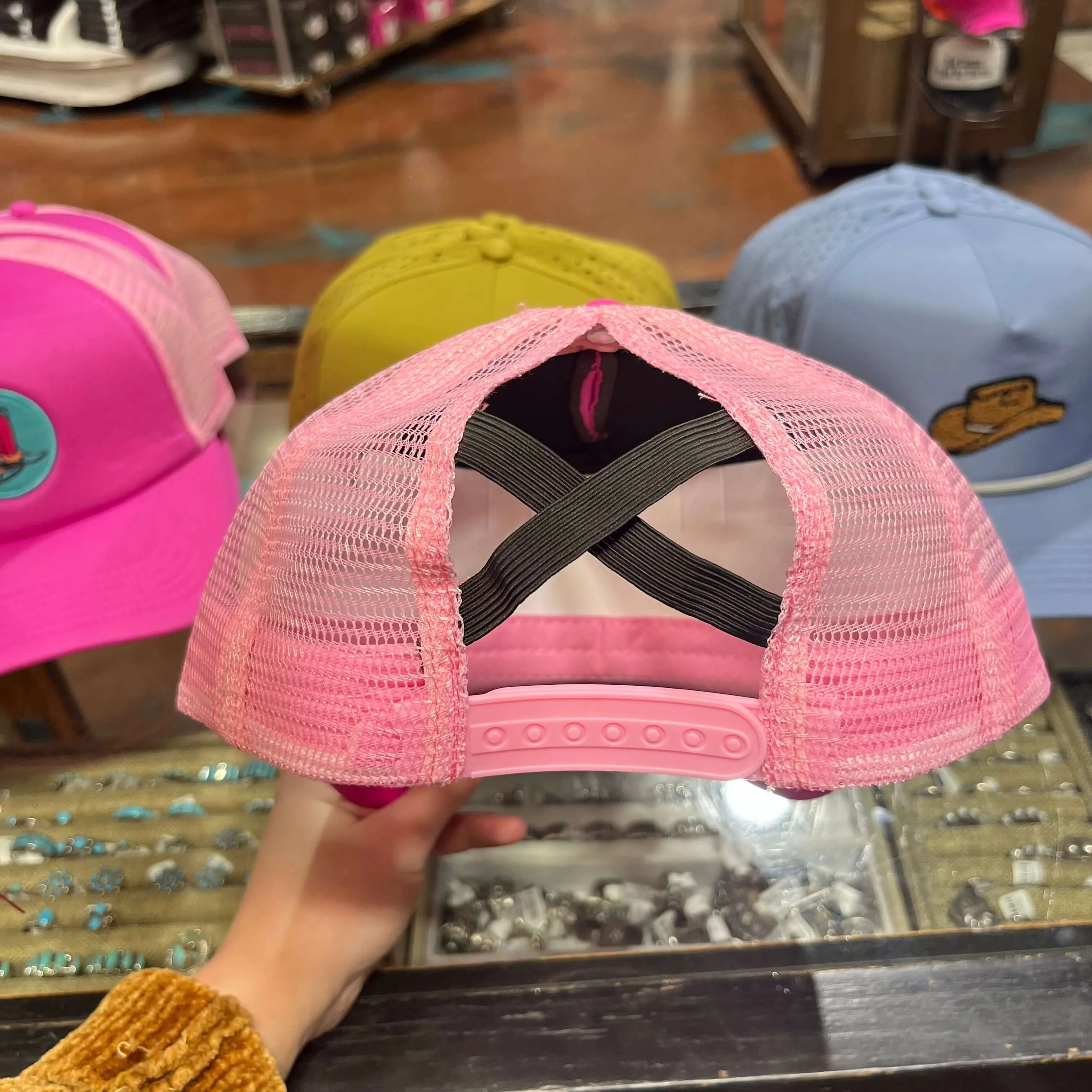 Pink Boots Trucker Cap