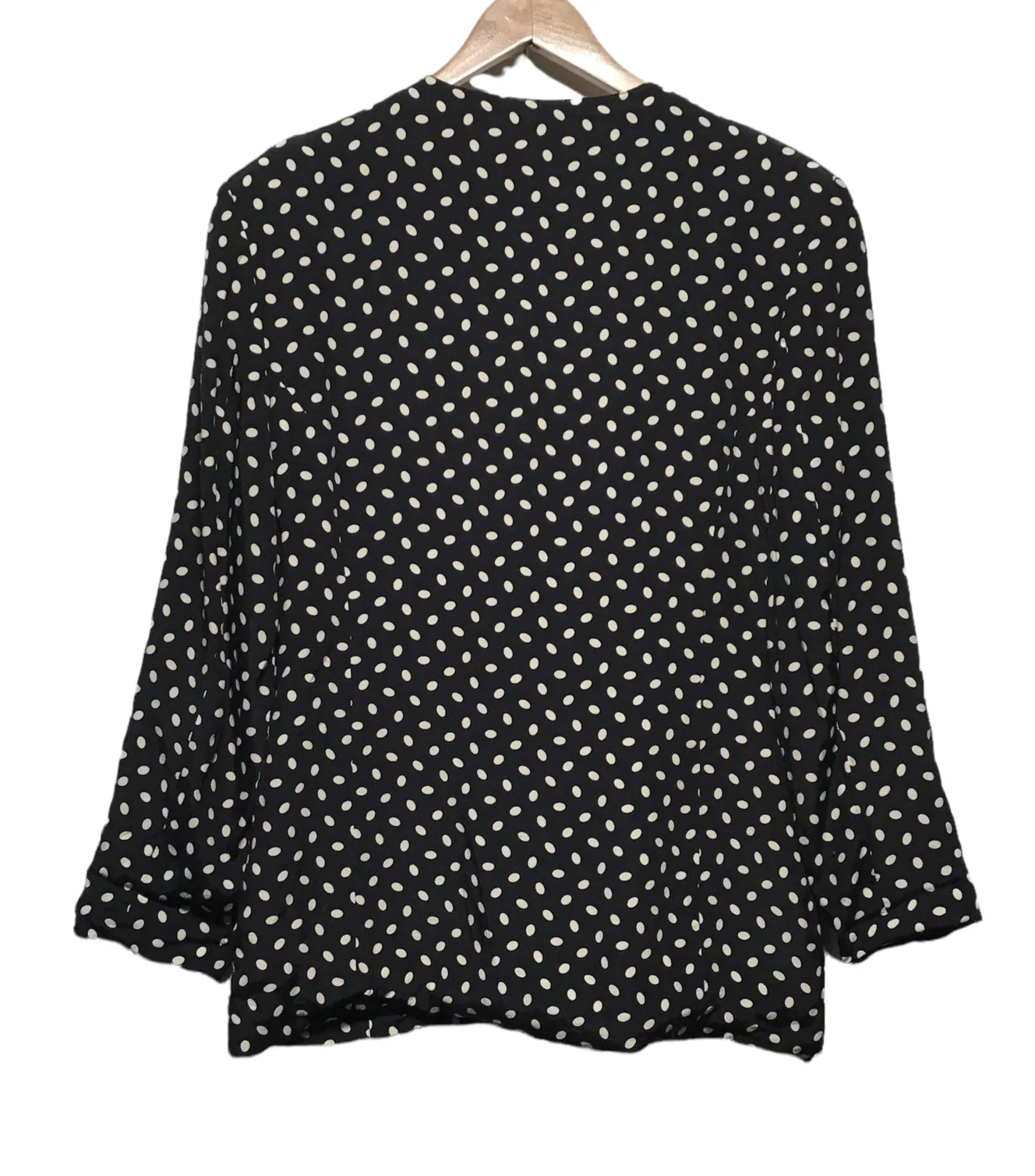 Polka Dot Blouse/ Jacket (Size M)