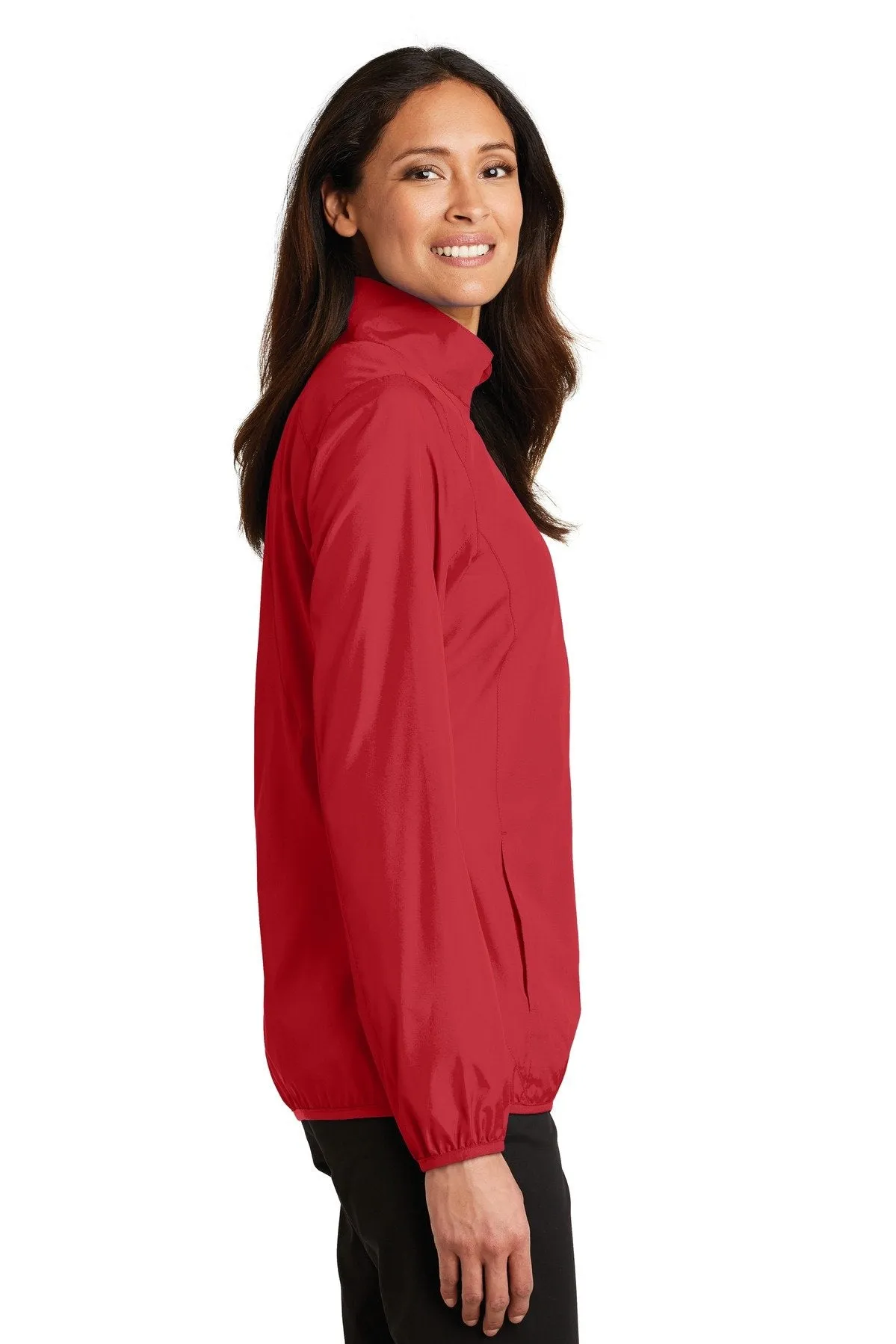 Port Authority Ladies Zephyr Full-Zip Jacket L344 Rich Red