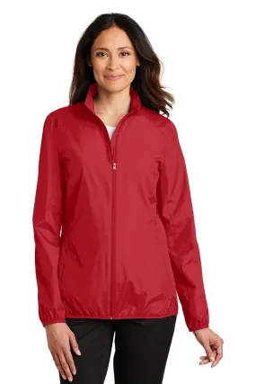 Port Authority Ladies Zephyr Full-Zip Jacket L344 Rich Red