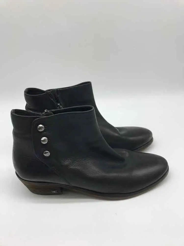 Pre-Owned Sam Edelman Black Size 7.5 Ankle Boots