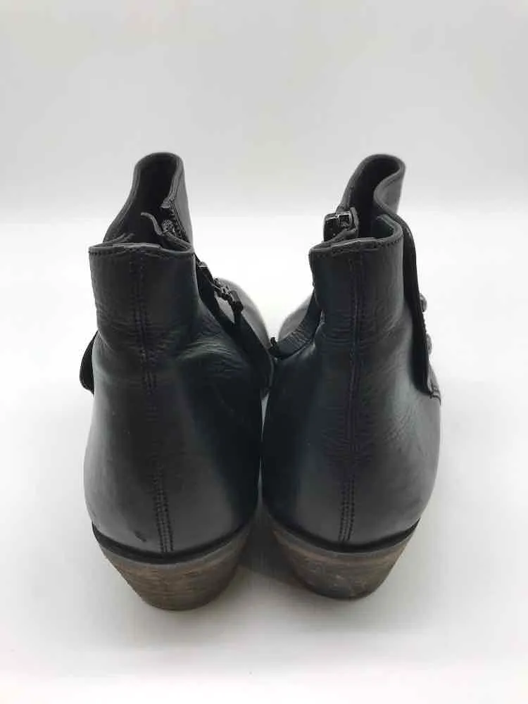 Pre-Owned Sam Edelman Black Size 7.5 Ankle Boots