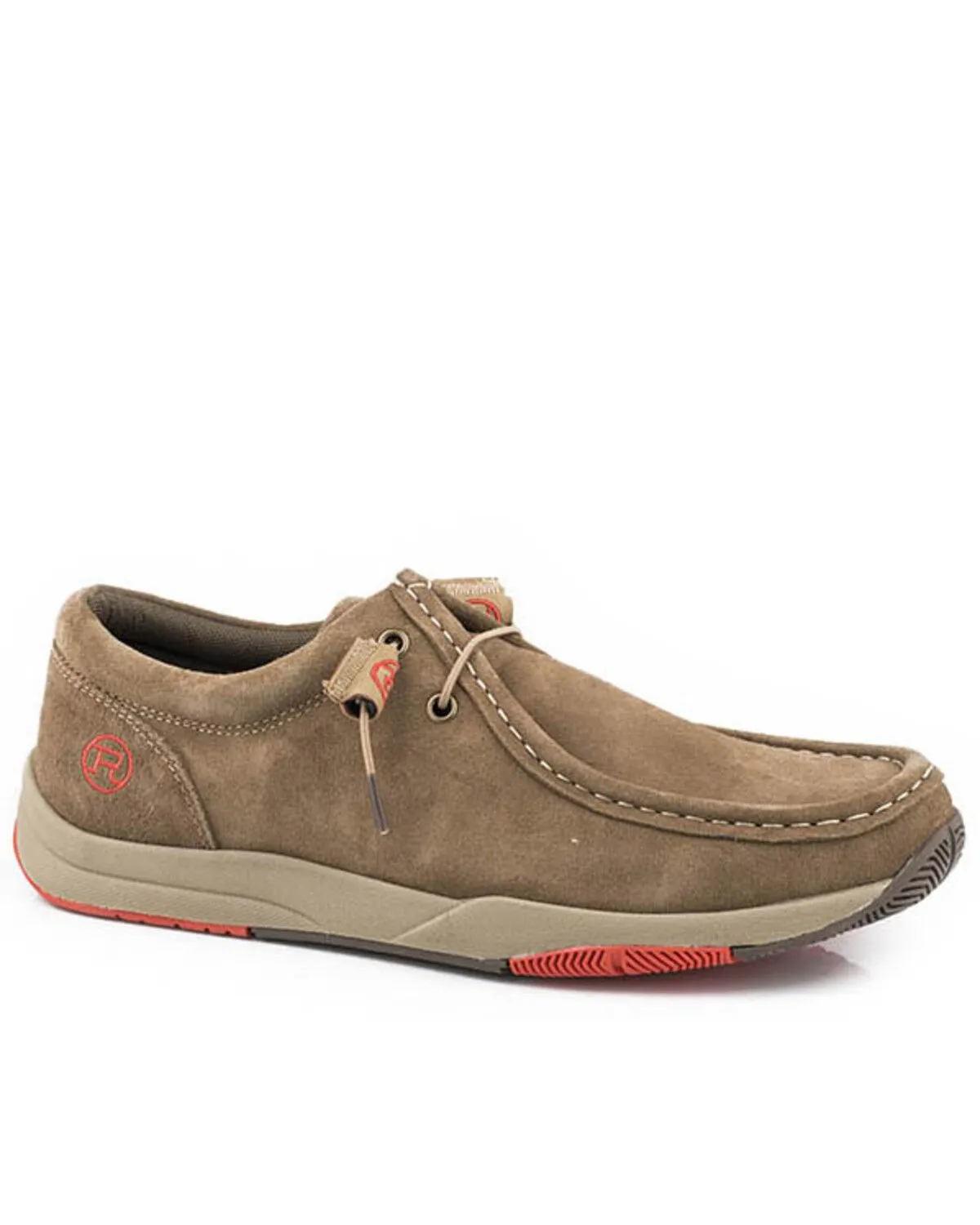 Product Name:  Roper Men's Tan Clearcut Chukka Shoes - Moc Toe