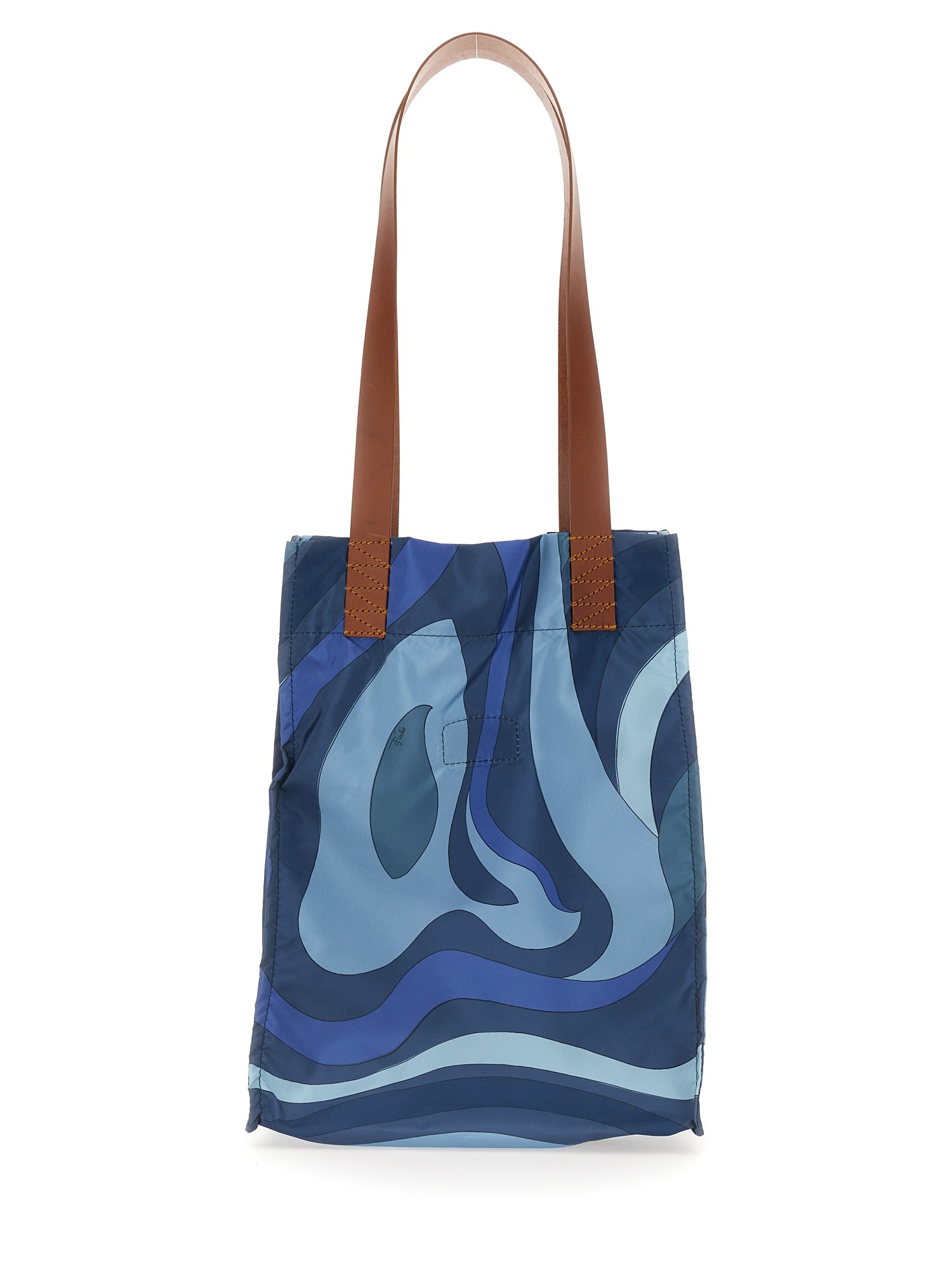 PUCCI    PATTERNED TOTE BAG