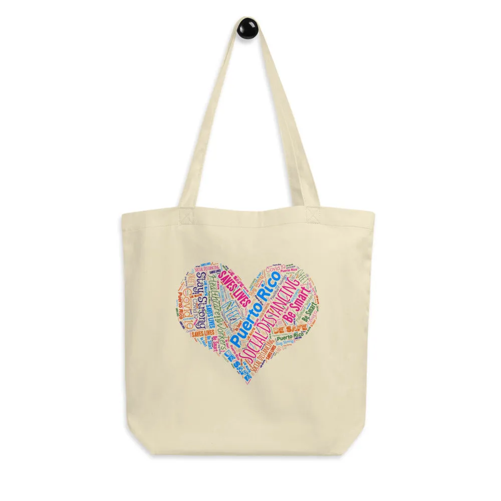 Puerto Rico - Social Distancing Tote Bag - Eco Friendly