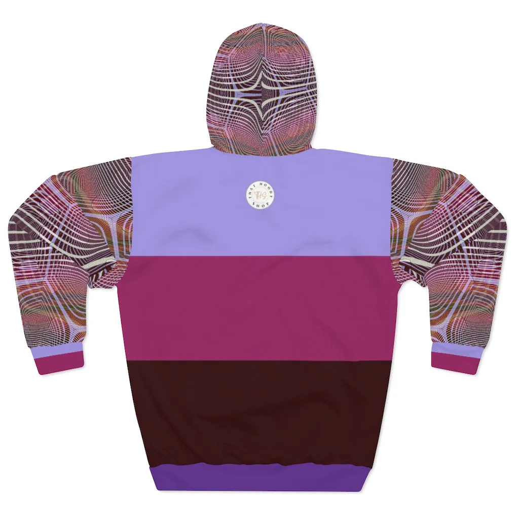 Purple Plasma Unisex Pullover Hoodie