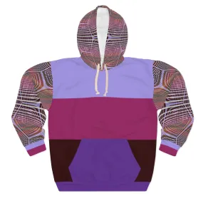 Purple Plasma Unisex Pullover Hoodie