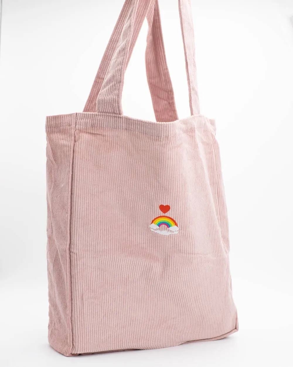 Rainbow Blush Tote Bag