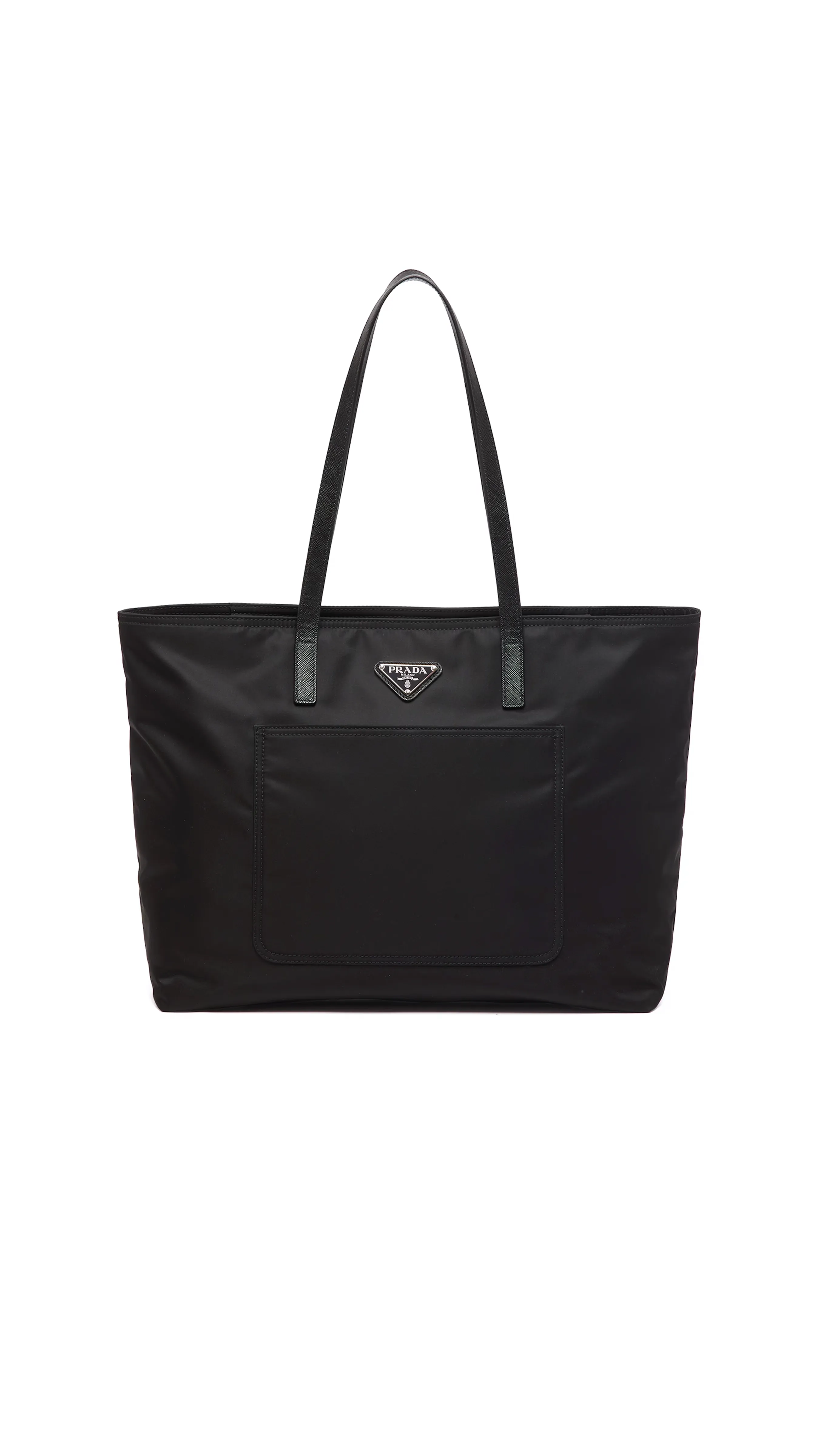 Re-Nylon Tote Bag - Black