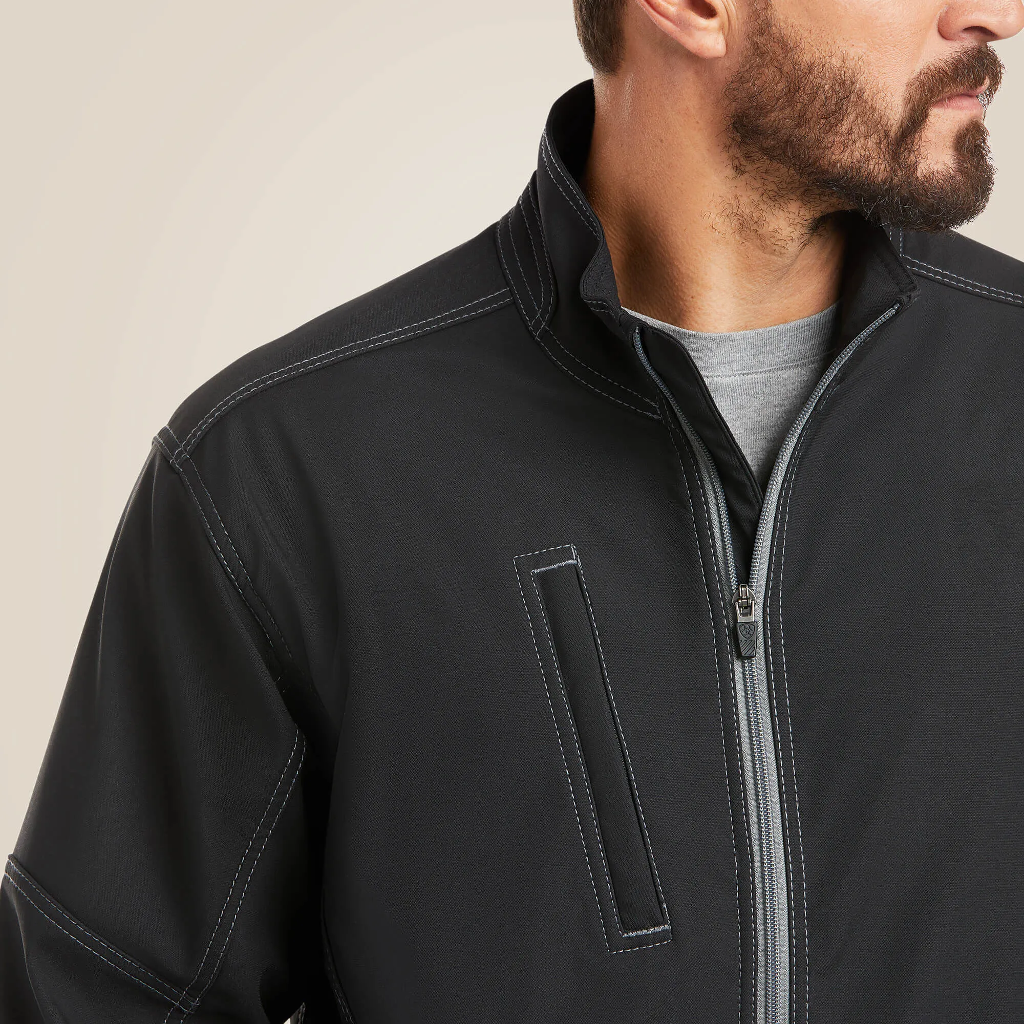 Rebar Stretch Canvas Softshell Jacket