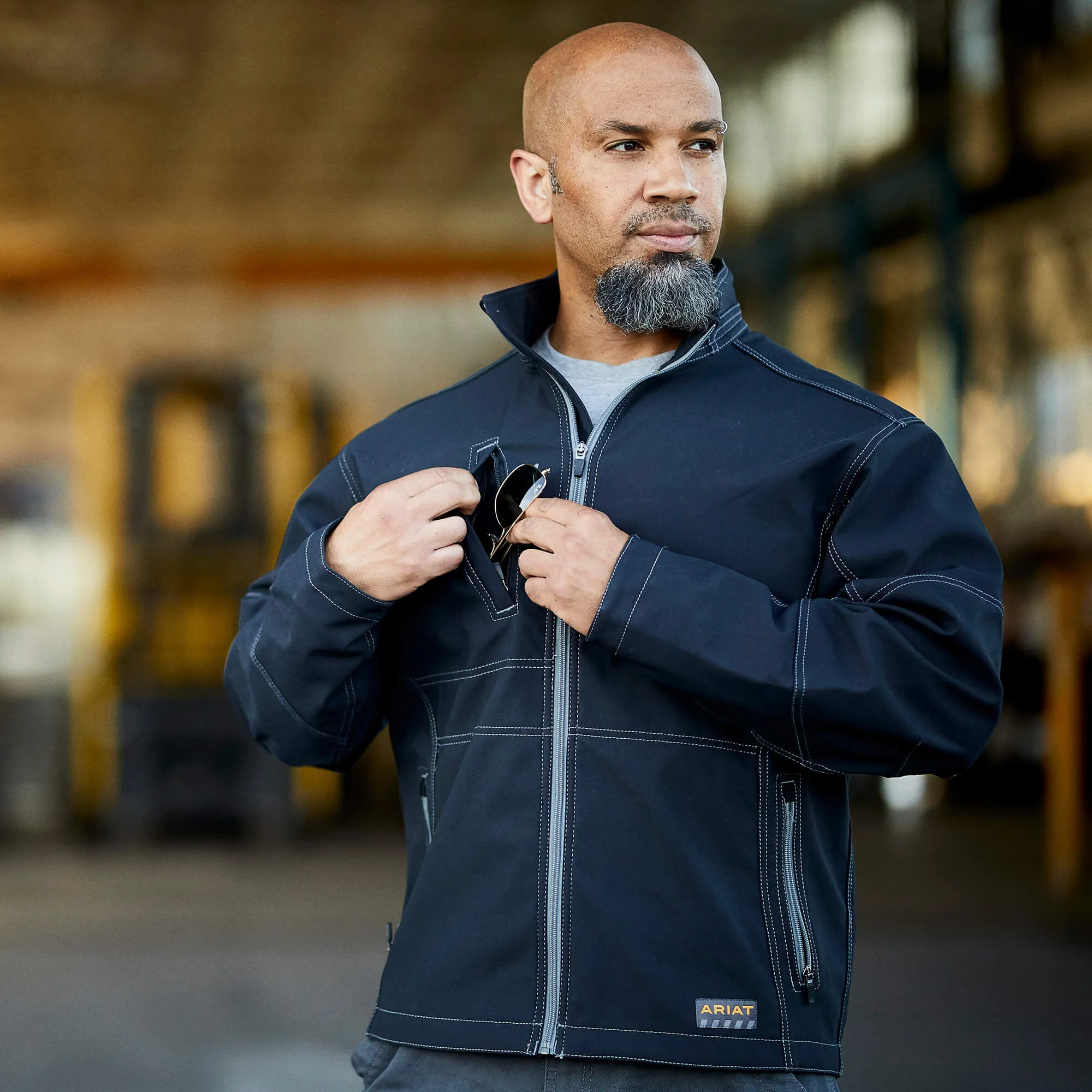 Rebar Stretch Canvas Softshell Jacket