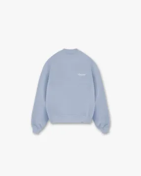 Represent Owners Club Script Sweater - Dusty Blue