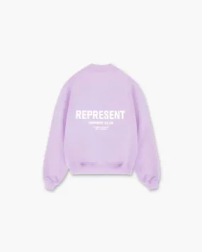 Represent Owners Club Sweater - Pastel Lilac