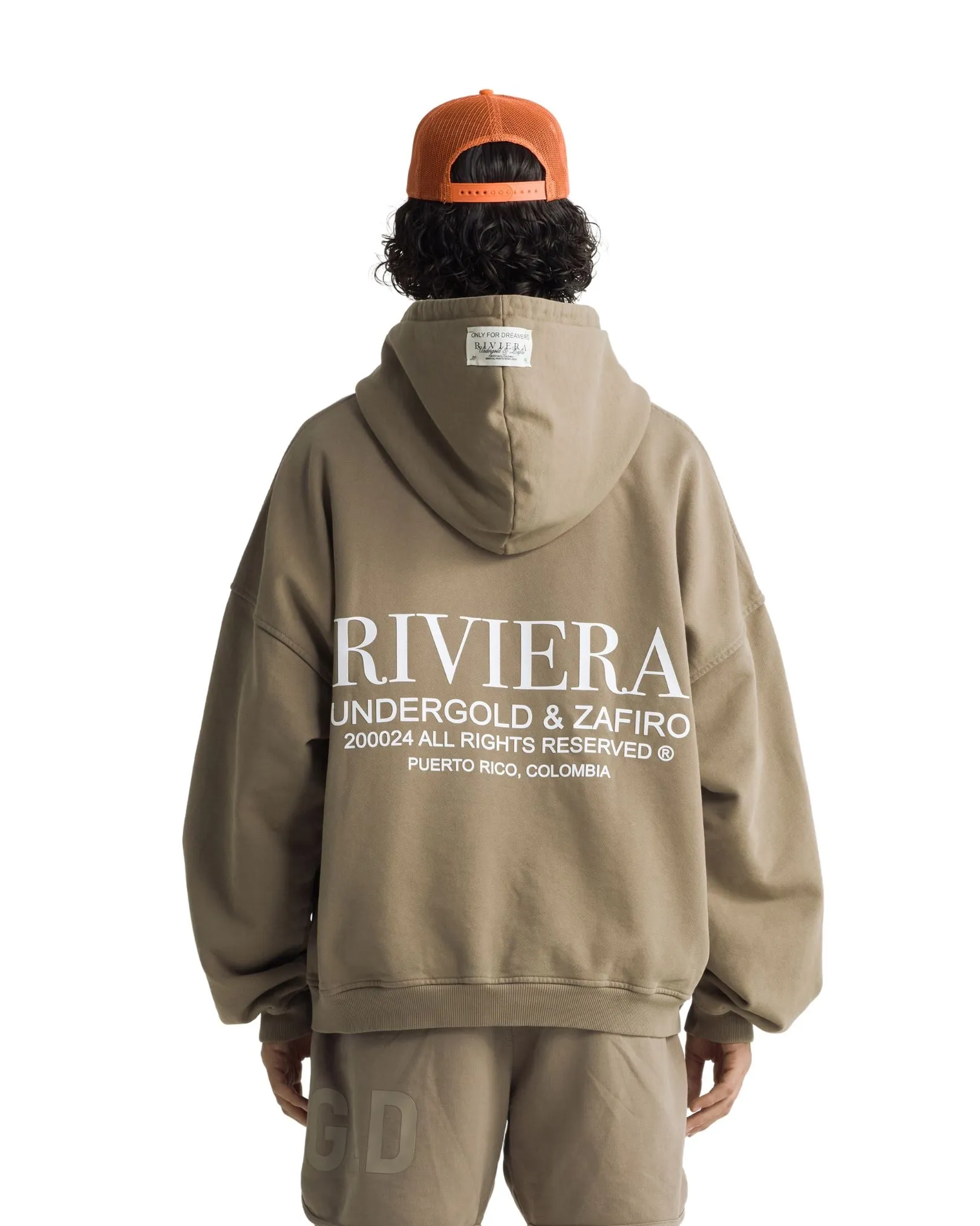 Riviera Fruit Angels Hoodie - Brown