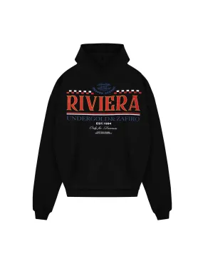 Riviera Racer Hoodie - Black