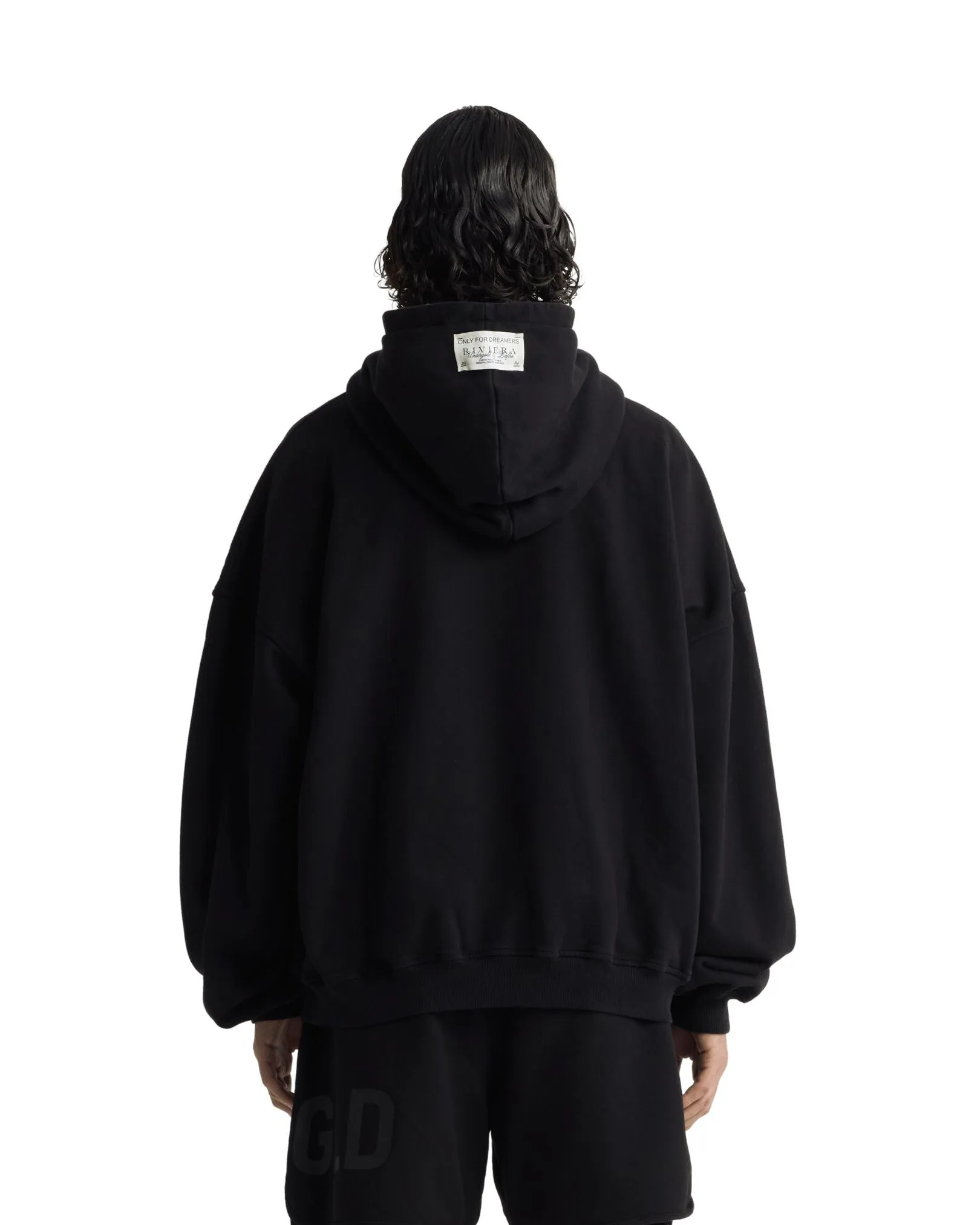 Riviera Racer Hoodie - Black