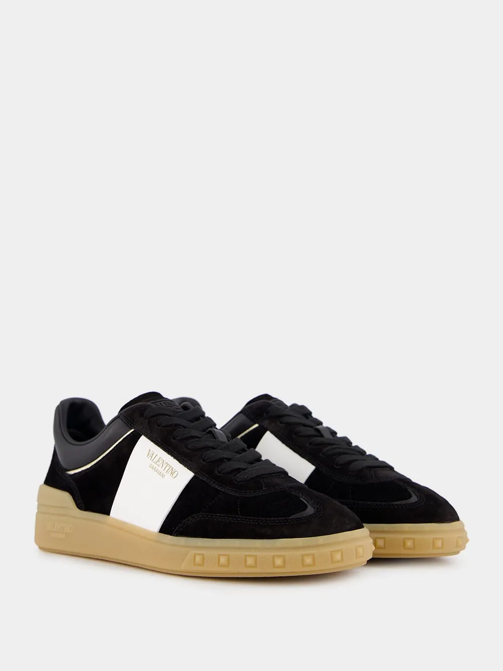 Rockstud Suede Sneakers