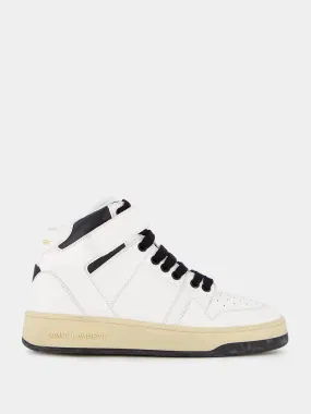 Round Toe High-Top Sneakers