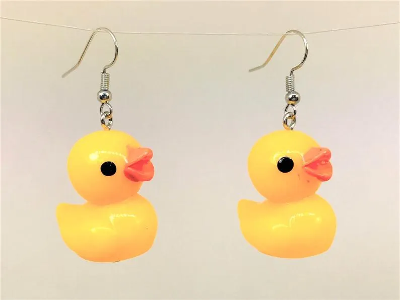 Rubber Ducky Earrings