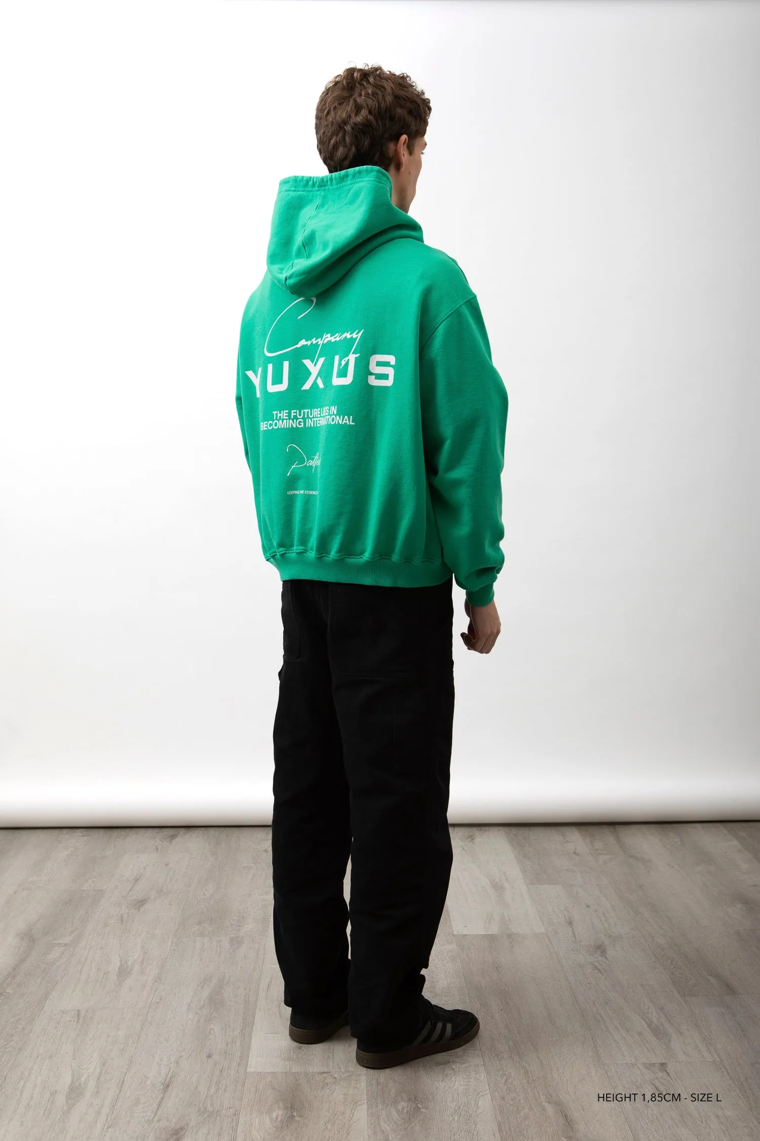 SEAFOAM PATTERNS HOODIE