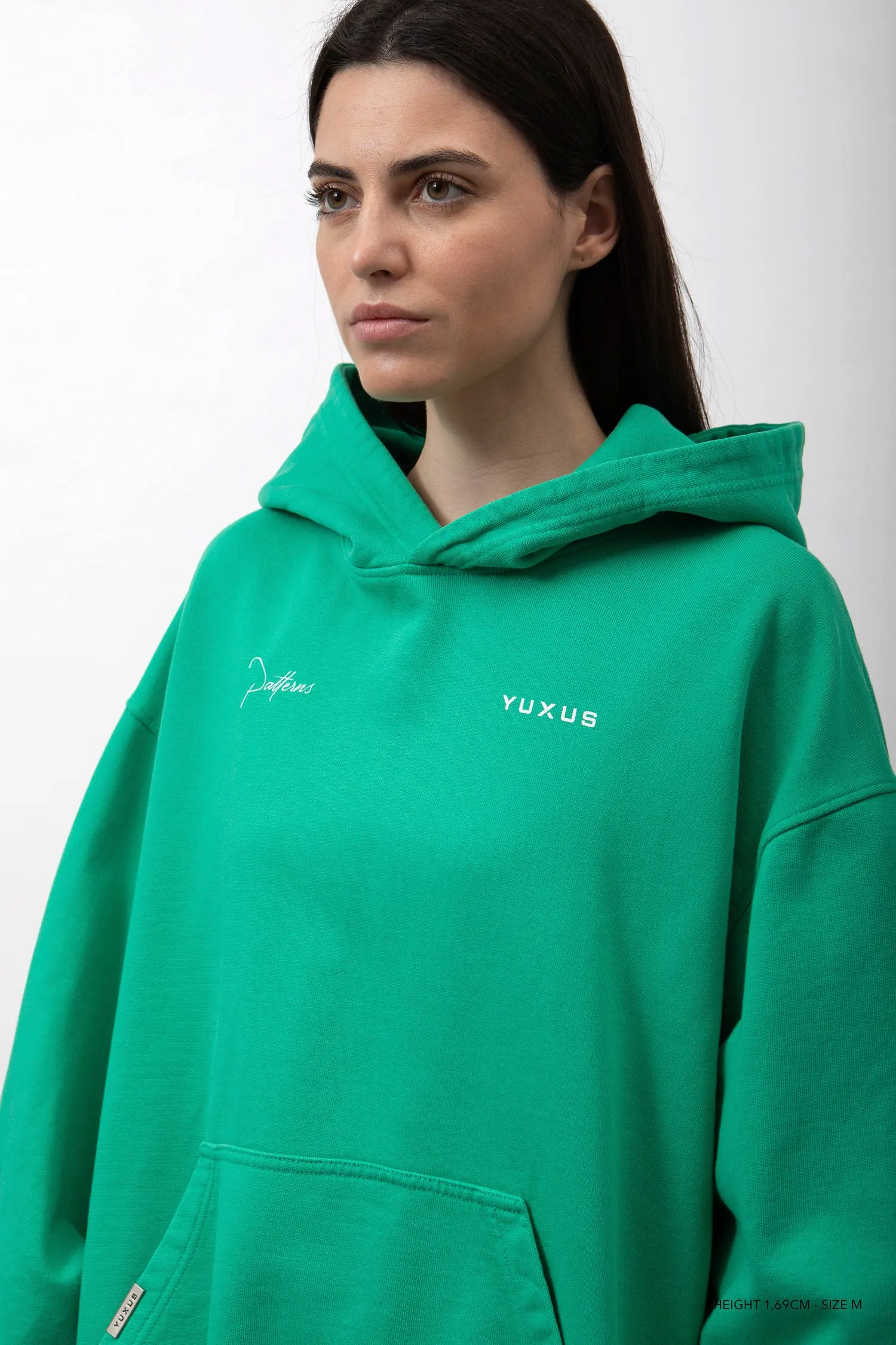 SEAFOAM PATTERNS HOODIE