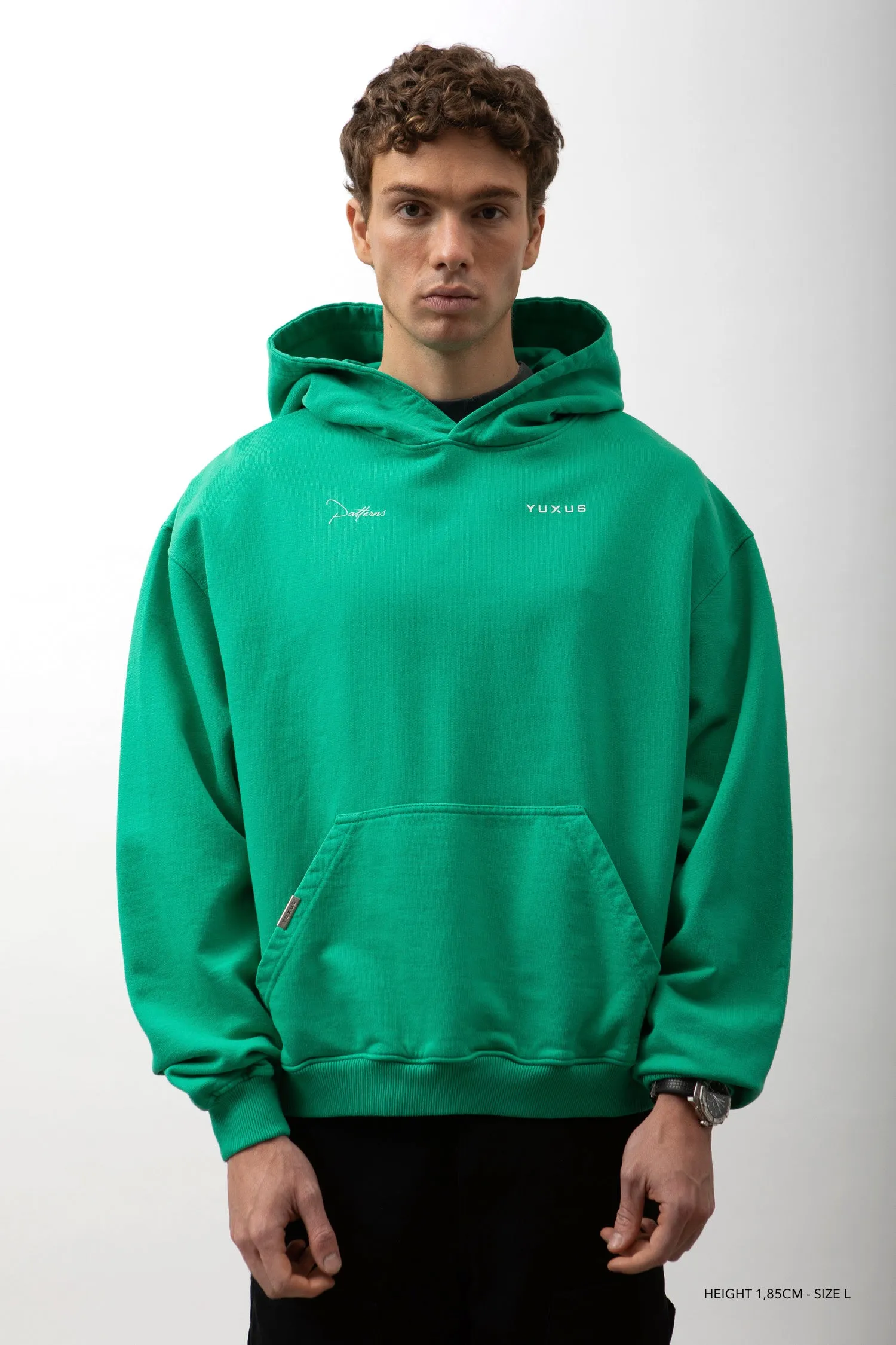 SEAFOAM PATTERNS HOODIE