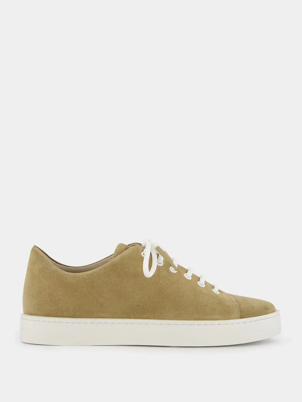 Semanado Beige Suede Sneakers