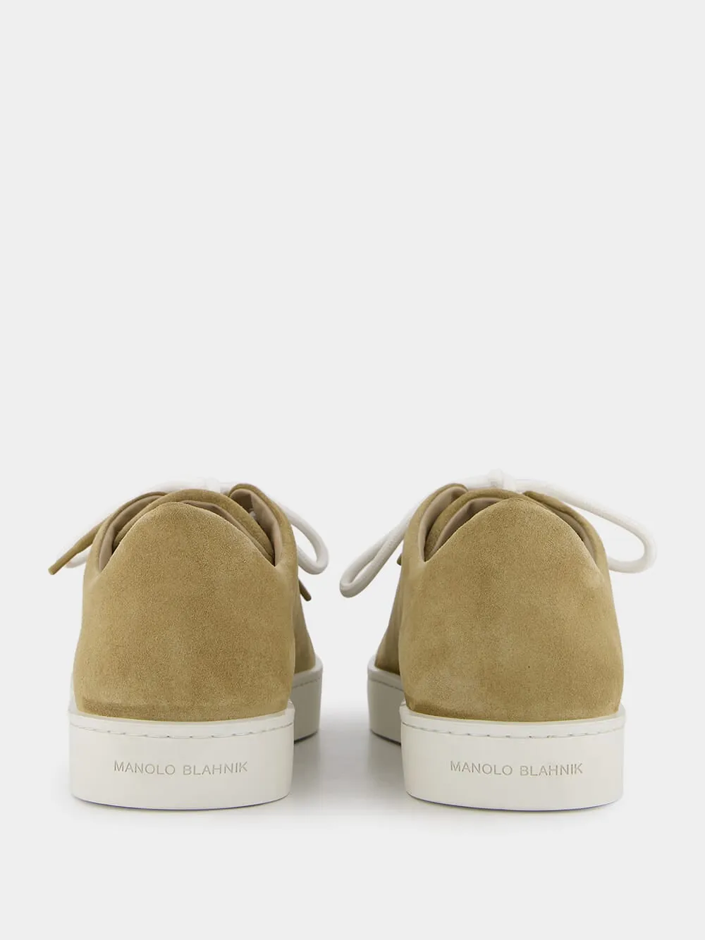 Semanado Beige Suede Sneakers