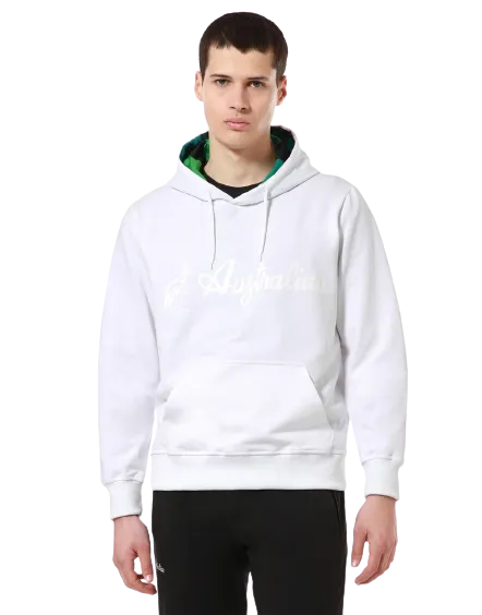 SHINY LOGO HOODIE: AUSTRALIAN SPORTSWEAR