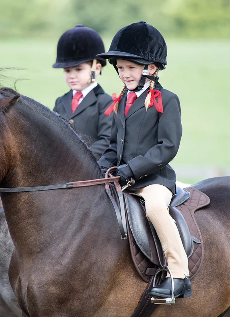 Shires Aston Show Jacket Childrens in Black