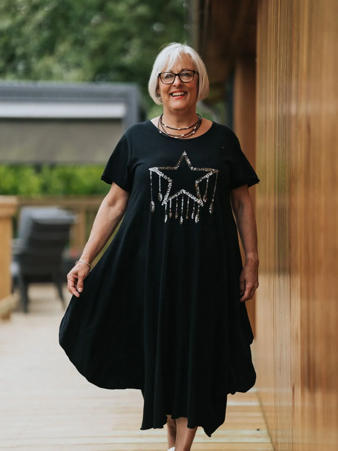 Shooting Star T-Shirt Dress May