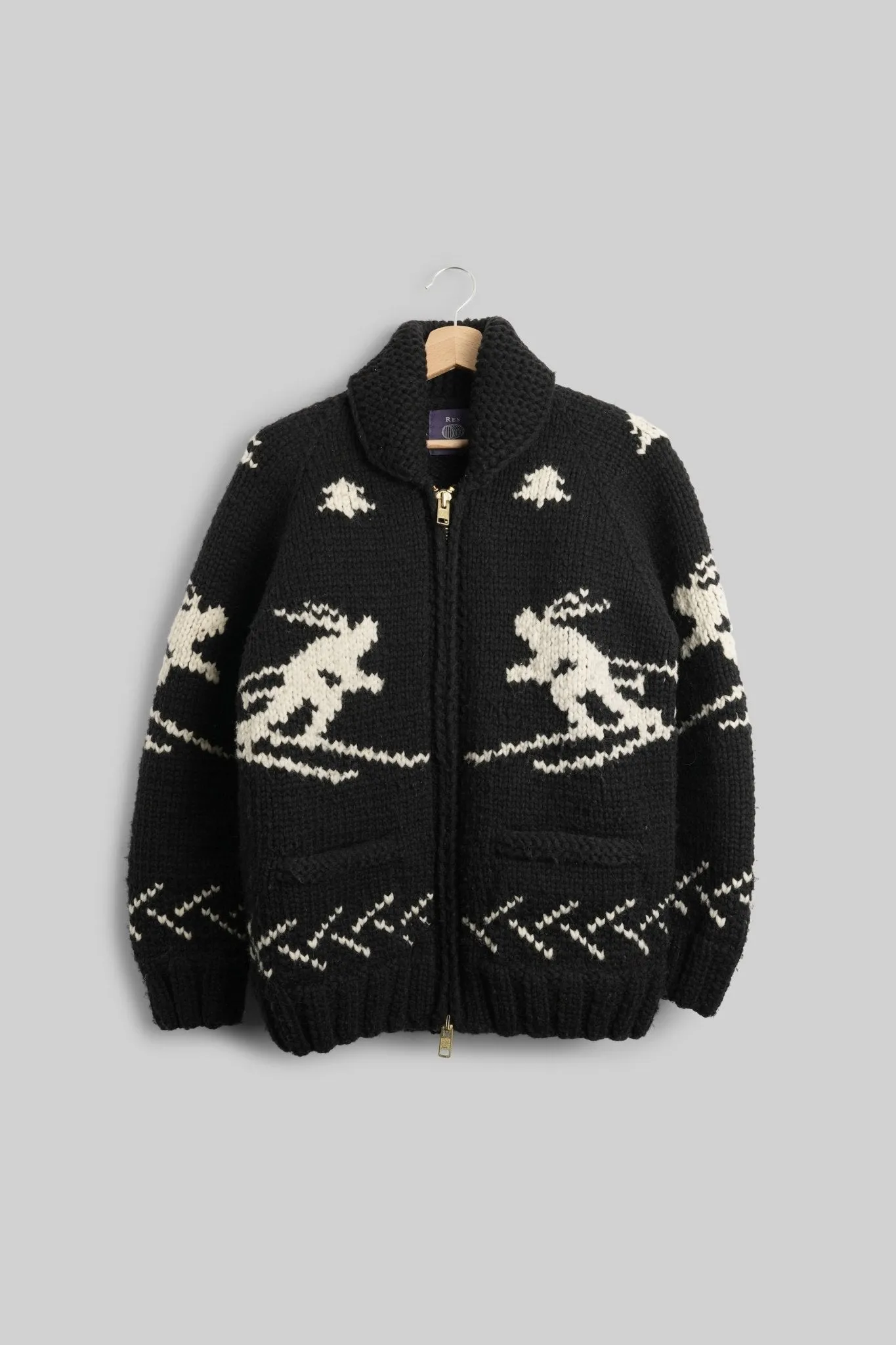 Skier Cowichan Sweater