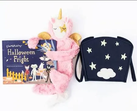 Slumberkins Halloween Bundle / Pegasus Snuggler + Halloween Fright Book