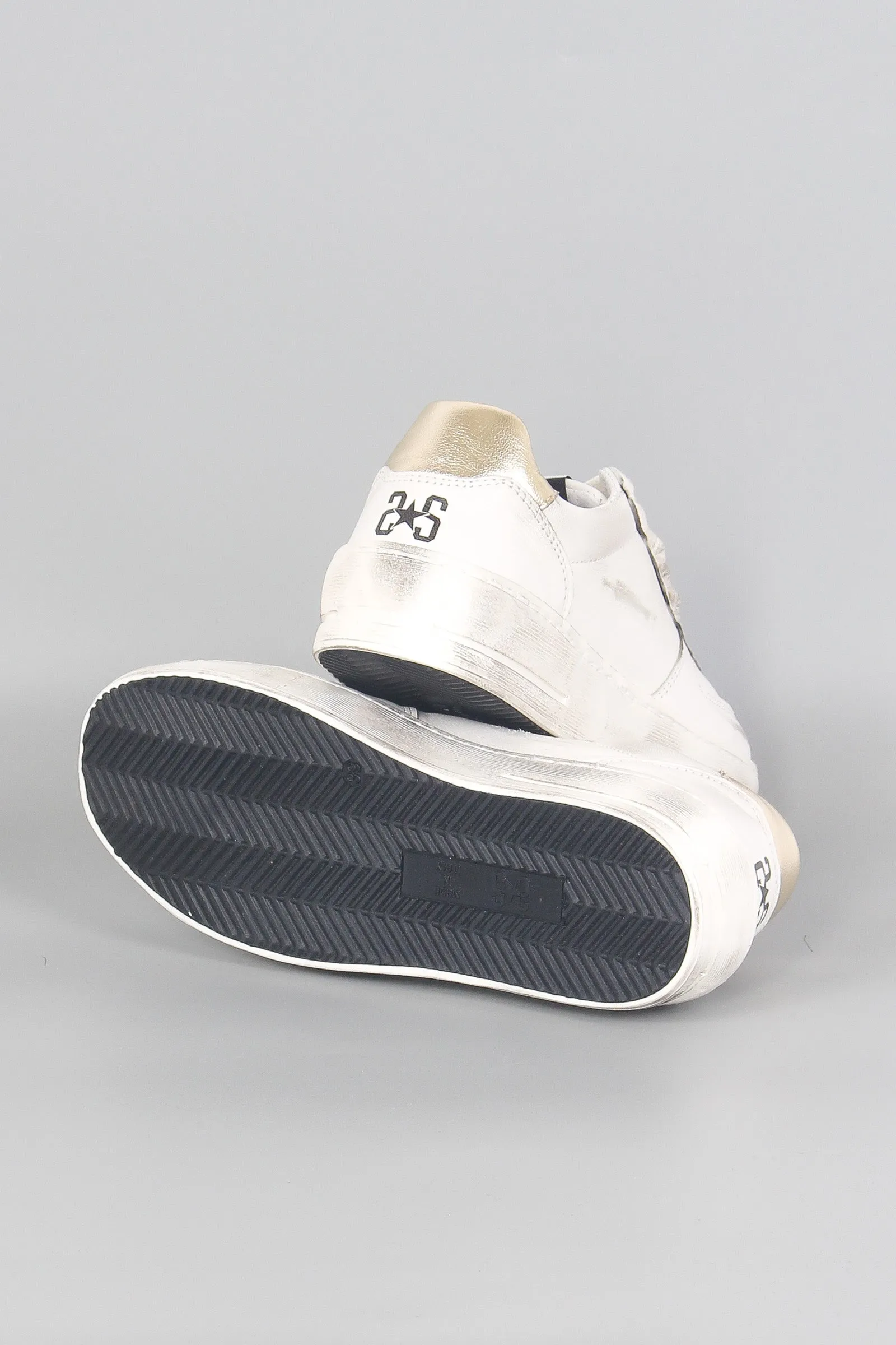 Sneaker Padel Star Lamina Bianco/oro