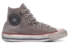 SNEAKERS CONVERSE UNISEX CT AS CANVAS/LEATH LTD HI OPT.WHITE/GREY VINTAGE 165775C