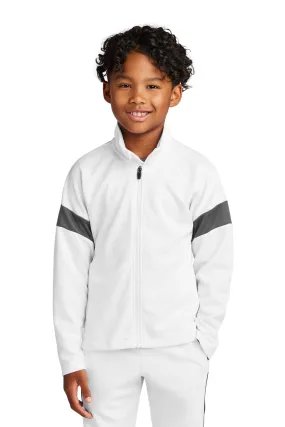 Sport Tek YST800 Sport-Tek Youth Travel Full-Zip Jacket SKU: YST800