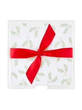 Square Mistletoe Notepad