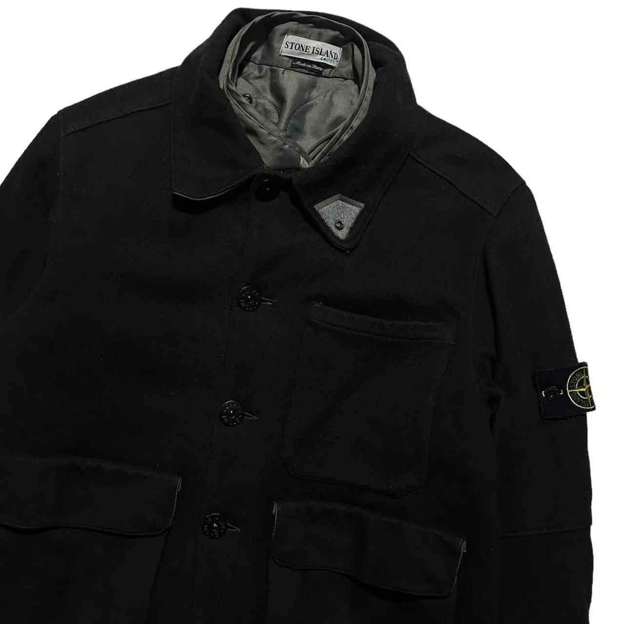 Stone Island 2001 Dutch Rope Wool Jacket