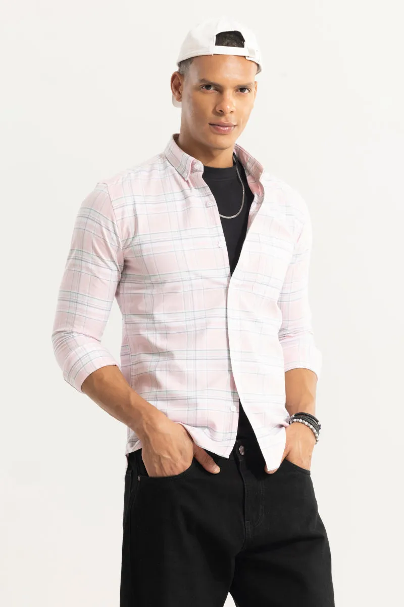 Tartan Matrix Pink Checks Shirt